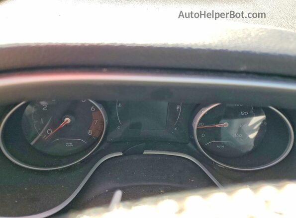 3C4NJDBB1JT270741 2018 JEEP COMPASS Черный Вид щитка приборов