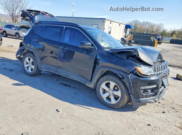 3C4NJDBB1JT270741 2018 JEEP COMPASS Черный Передняя правая четверть
