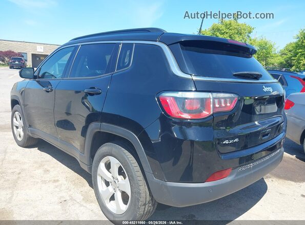 3C4NJDBB1JT393648 2018 JEEP COMPASS Black Задня ліва чверть