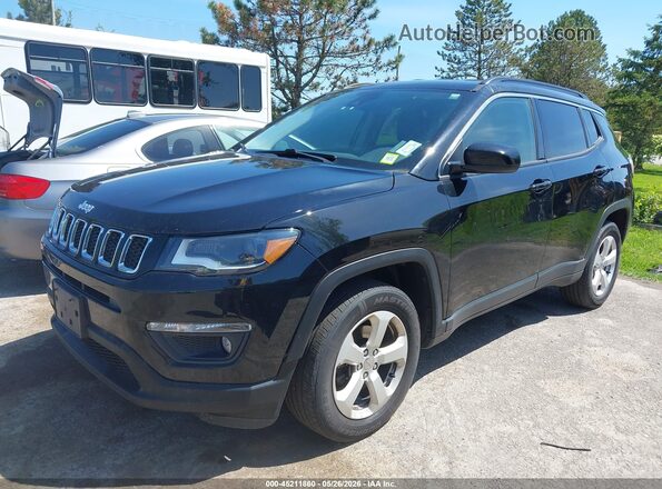3C4NJDBB1JT393648 2018 JEEP COMPASS Black Передня ліва чверть