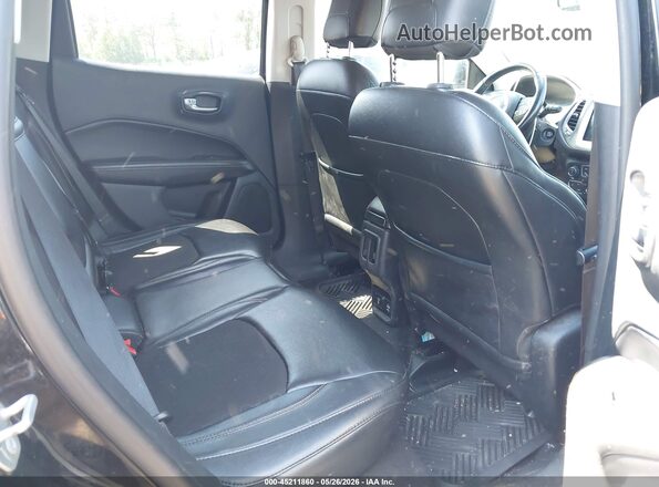 3C4NJDBB1JT393648 2018 JEEP COMPASS Black Вид наклейки з VIN-кодом