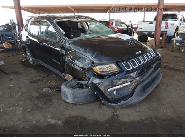 3C4NJDBB1LT224300 2020 JEEP COMPASS Черный Передняя правая четверть