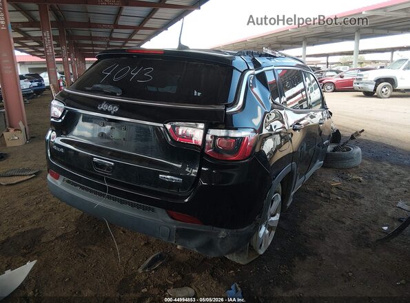 3C4NJDBB1LT224300 2020 JEEP COMPASS Черный Задняя правая четверть