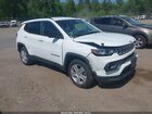 2022 Jeep Compass Latitude 4x4 White vin: 3C4NJDBB1NT217530