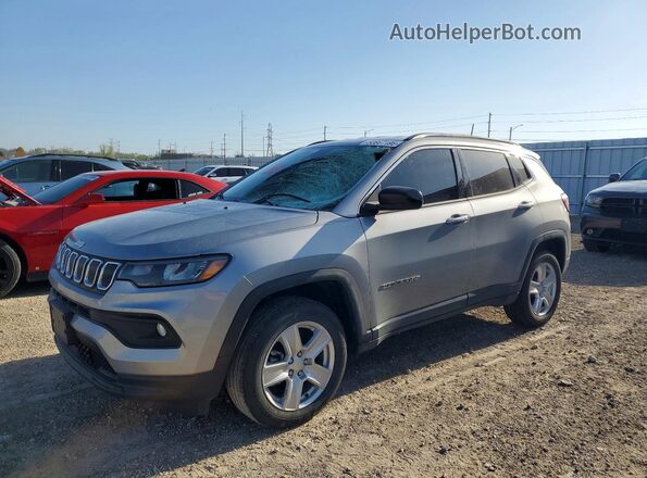 3C4NJDBB1NT224218 2022 JEEP COMPASS Silver Передня ліва чверть