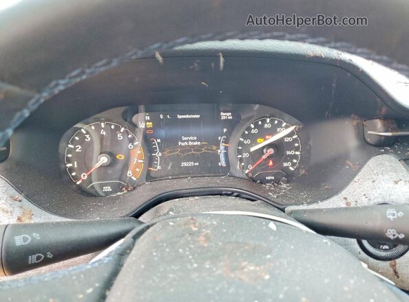 3C4NJDBB1NT224218 2022 JEEP COMPASS Silver Вид щитка приладів