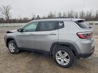 2022 Jeep Compass Latitude Silver vin: 3C4NJDBB1NT233646