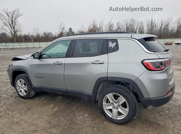 3C4NJDBB1NT233646 2022 JEEP COMPASS Silver Trasero izquierdo