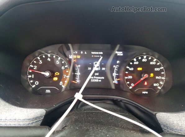 3C4NJDBB1NT233646 2022 JEEP COMPASS Silver Vista del cuadro de instrumentos
