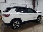 2018 Jeep Compass Latitude White vin: 3C4NJDBB2JT113493