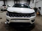 2018 Jeep Compass Latitude White vin: 3C4NJDBB2JT113493