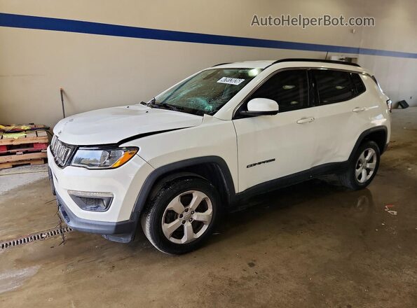 3C4NJDBB2JT185133 2018 JEEP COMPASS Белый Передняя левая четверть