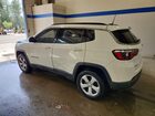 2018 Jeep Compass Latitude Белый vin: 3C4NJDBB2JT185133