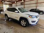 2018 Jeep Compass Latitude Белый vin: 3C4NJDBB2JT185133