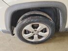 2018 Jeep Compass Latitude Белый vin: 3C4NJDBB2JT185133 Damage: Left Front Wheel, Peeling, 7 To 8 Inches