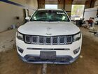 2018 Jeep Compass Latitude Белый vin: 3C4NJDBB2JT185133