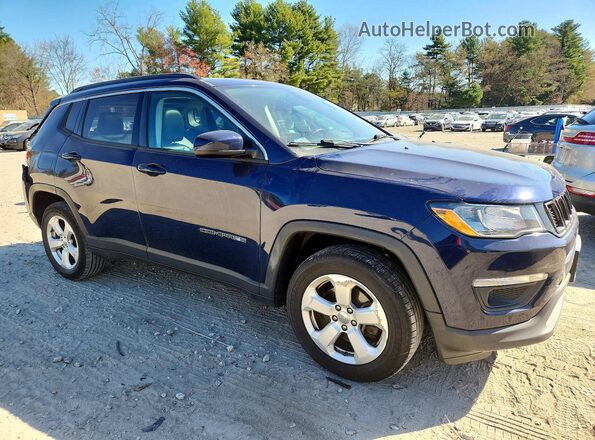 3C4NJDBB2JT222505 2018 JEEP COMPASS Blue Delantero derecho