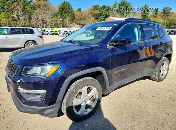 3C4NJDBB2JT222505 2018 JEEP COMPASS Blue Vista tres cuartos delantera izquierda