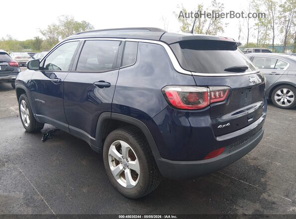3C4NJDBB2JT252474 2018 JEEP COMPASS Синий Задняя левая четверть
