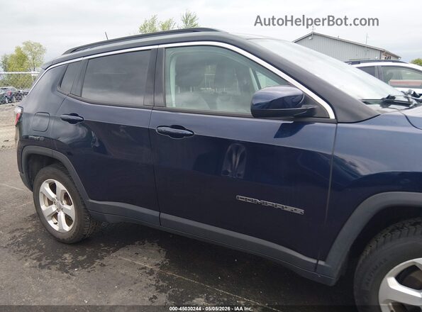 3C4NJDBB2JT252474 2018 JEEP COMPASS Синий Вид задней части салона