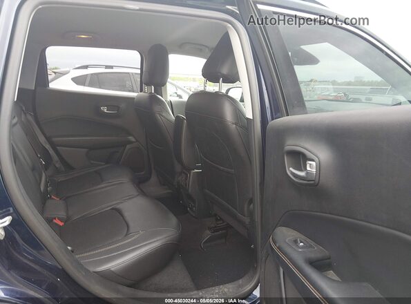 3C4NJDBB2JT252474 2018 JEEP COMPASS Синий Вид наклейки с VIN-кодом