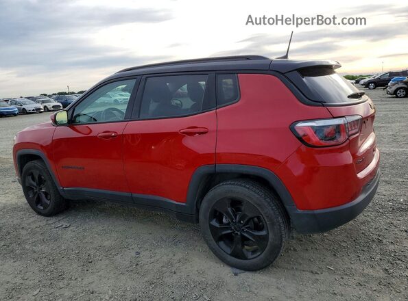 3C4NJDBB2KT696312 2019 JEEP COMPASS Red Հետևի ձախ