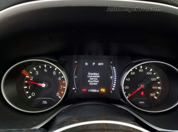3C4NJDBB2KT696312 2019 JEEP COMPASS Red Սարքավորումների վահանակի տեսք