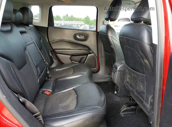 3C4NJDBB2KT696312 2019 JEEP COMPASS Red Սալոնի հետևի տեսք