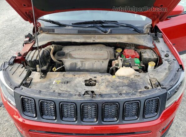3C4NJDBB2KT696312 2019 JEEP COMPASS Red Շարժիչի բաժամունքի տեսք