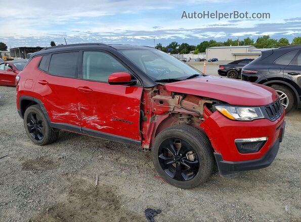 3C4NJDBB2KT696312 2019 JEEP COMPASS Red Առջևի աջ