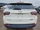 2019 Jeep Compass Latitude White vin: 3C4NJDBB2KT786981