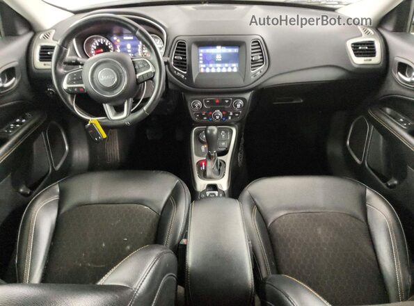 3C4NJDBB2KT850677 2019 JEEP COMPASS White Widok deski rozdzielczej
