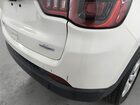 2019 Jeep Compass Latitude White vin: 3C4NJDBB2KT850677 Damage: Rear Bumper, Chipped, 2