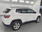 2019 Jeep Compass Latitude White vin: 3C4NJDBB2KT850677