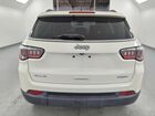 2019 Jeep Compass Latitude White vin: 3C4NJDBB2KT850677