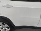 2019 Jeep Compass Latitude White vin: 3C4NJDBB2KT850677 Damage: Right Rear Door, Chipped, 2