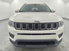2019 Jeep Compass Latitude White vin: 3C4NJDBB2KT850677