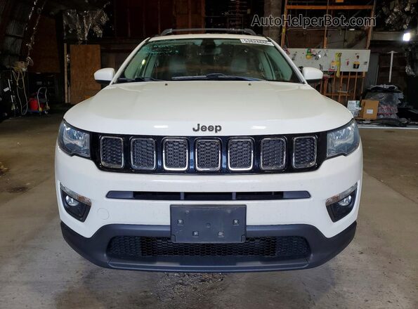3C4NJDBB2LT239727 2020 JEEP COMPASS Белый Вид спереди