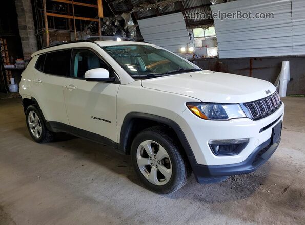 3C4NJDBB2LT239727 2020 JEEP COMPASS Белый Передняя правая четверть