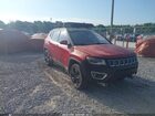 2021 Jeep Compass Altitude 4x4 Red vin: 3C4NJDBB2MT603470