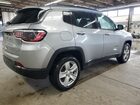 2022 Jeep Compass Latitude Gray vin: 3C4NJDBB2NT112415 Damage: Right Qtr Panel, Dent(S) W/ Paint Dmg, 1 To 2 Inches