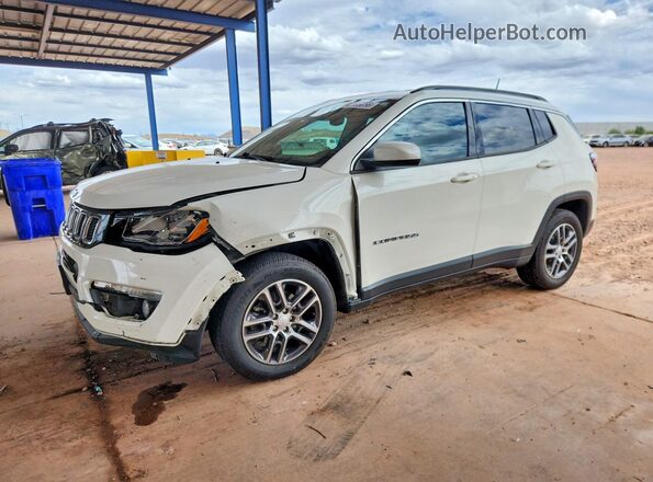 3C4NJDBB3JT112613 2018 JEEP COMPASS White Przód lewy
