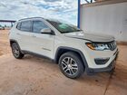 2018 Jeep Compass Latitude White vin: 3C4NJDBB3JT112613