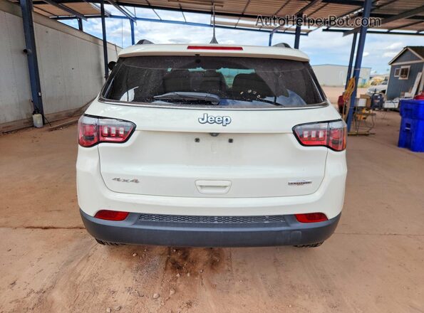 3C4NJDBB3JT112613 2018 JEEP COMPASS White Widok z tyłu