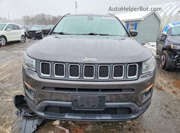 3C4NJDBB3JT138998 2018 JEEP COMPASS Gray წინა ხედი