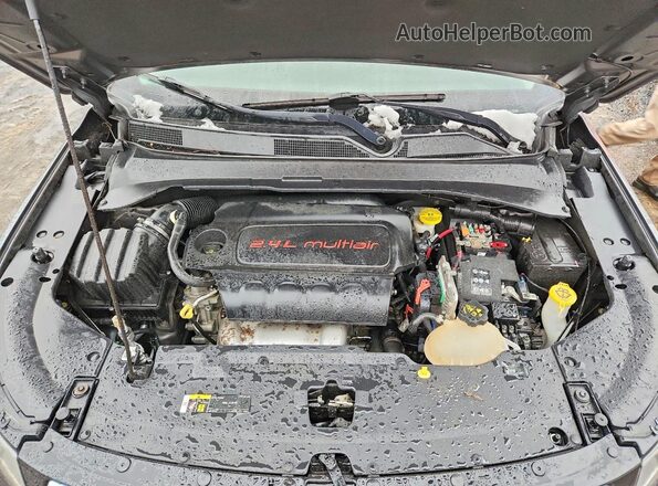3C4NJDBB3JT138998 2018 JEEP COMPASS Gray ძრავის განყოფილების ხედი
