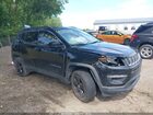 2018 Jeep Compass Latitude 4x4 Black vin: 3C4NJDBB3JT201629