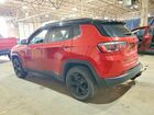 2018 Jeep Compass Latitude Красный vin: 3C4NJDBB3JT394283