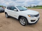 2018 Jeep Compass Latitude Белый vin: 3C4NJDBB3JT418582