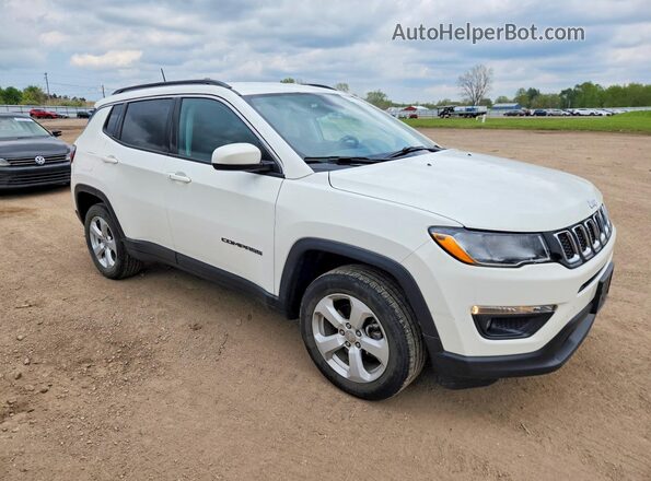 3C4NJDBB3JT418582 2018 JEEP COMPASS Белый Передняя правая четверть
